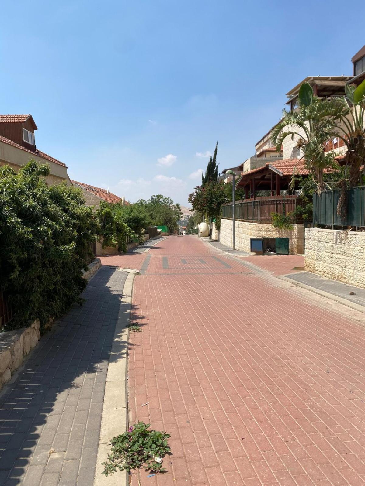 דירת גן מרווחת במיקום מעולה עם נטפליקס חינמי Apartment Ma'ale Adumim Exterior foto